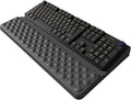 Computer Keyboard Stand with Wrist Rest - Ergonomic Tilted Riser