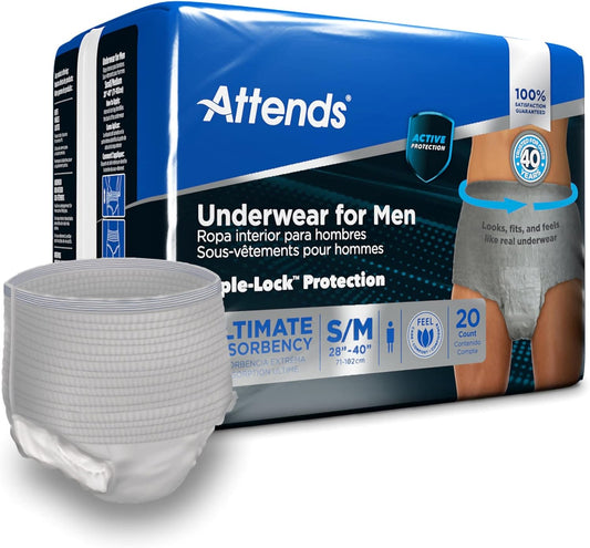 Attends Discreet Men's Underwear: Ultimate Comfort