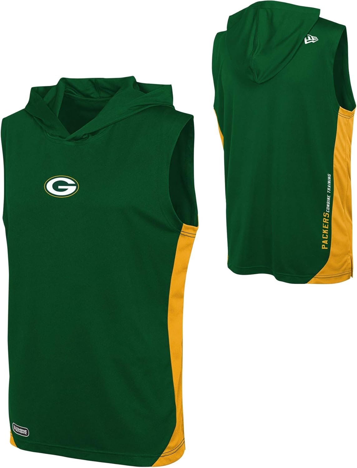 Green Bay Packers Hooded Muscle Tee XL - NFL Champions Flair