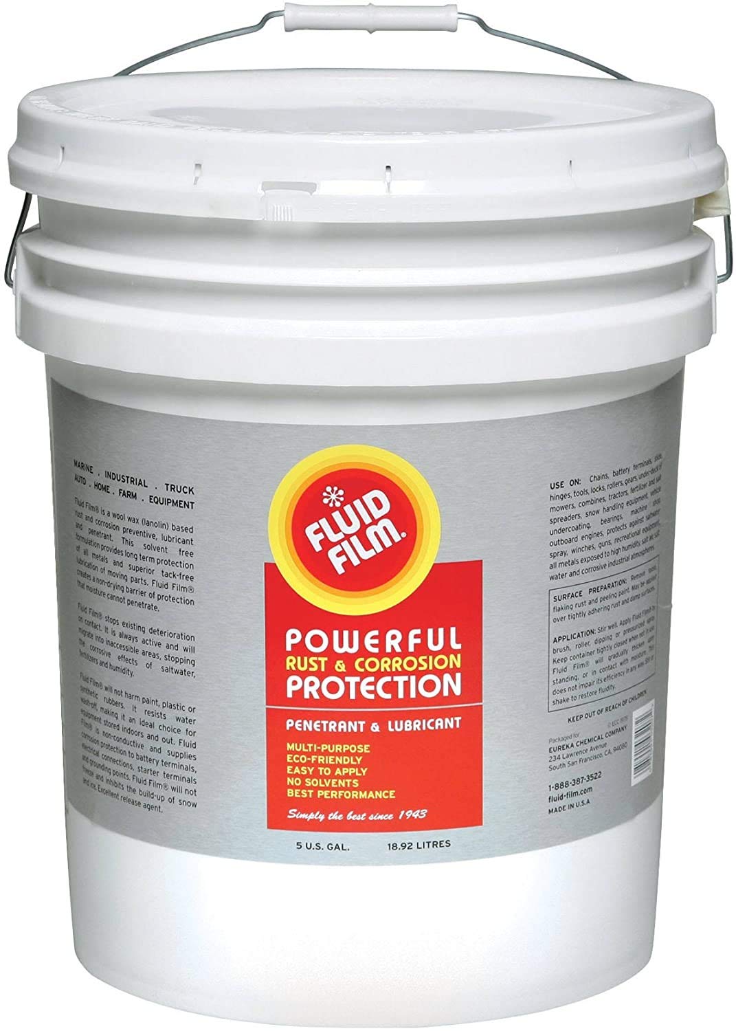 Fluid Film Rust and Corrosion Protection Multi Purpose Lubricant