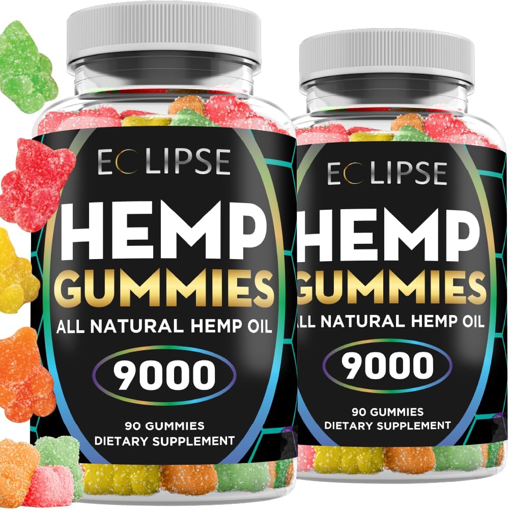 Hemp Gummies - Advanced Relaxing Gummy with Hemp Oil - 180 Count