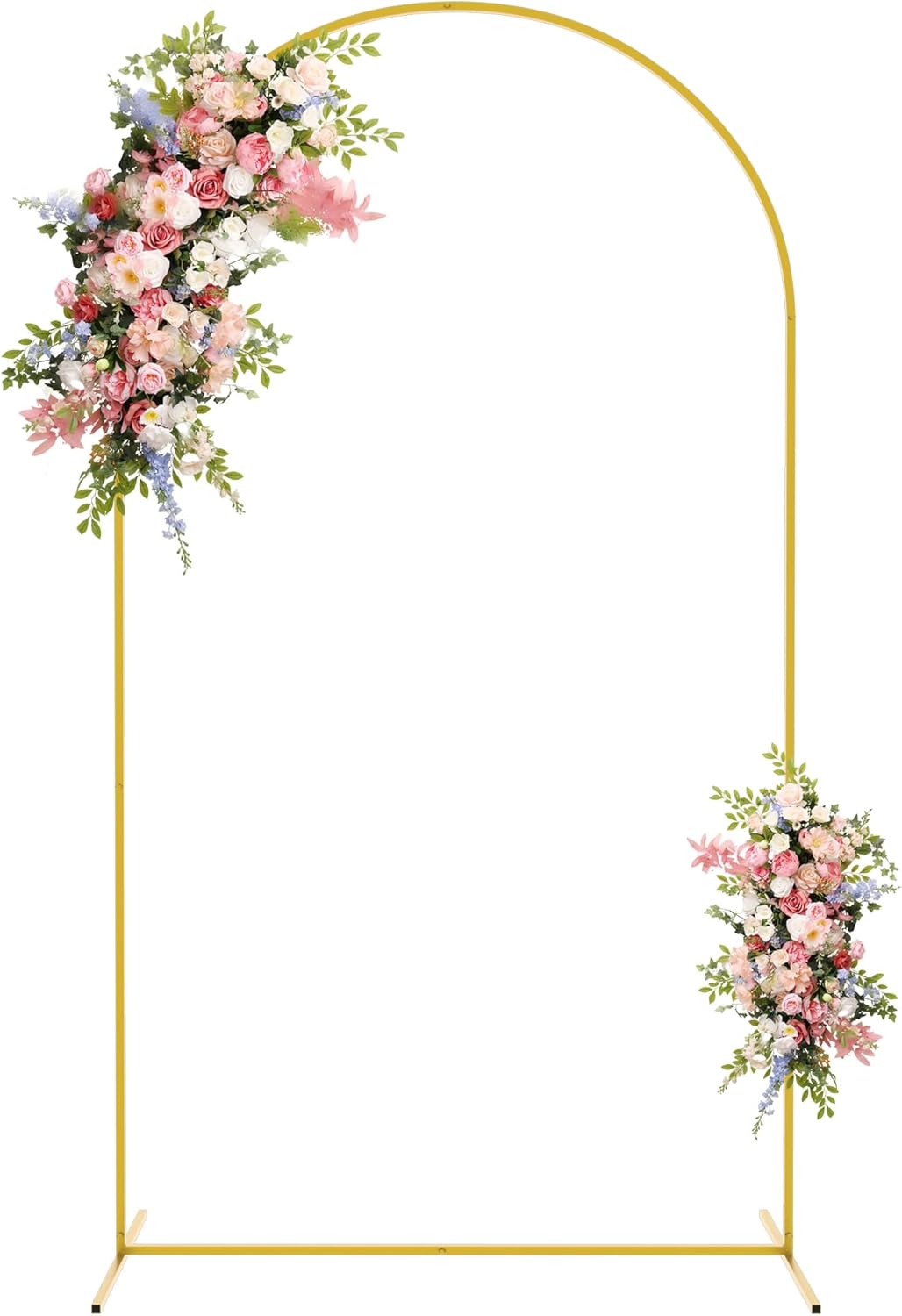 7.2FT Metal Arch Backdrop Stand for Elegant Wedding Decor