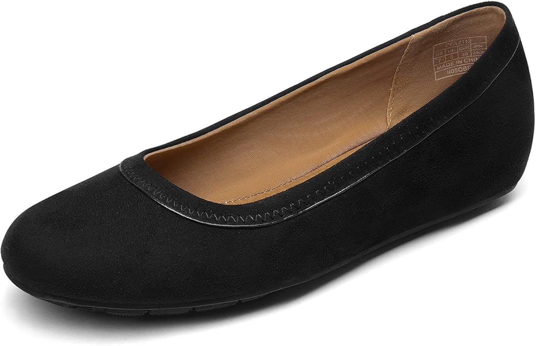 DREAM PAIRS Women's Ballet Flats for Comfort and Style