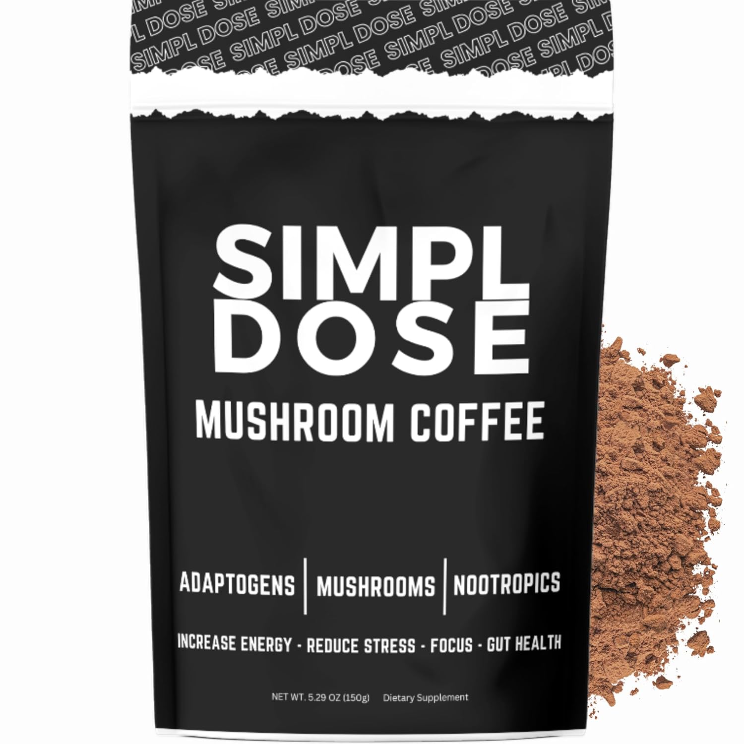 Simpl Dose Organic Mushroom Coffee | Everyday Superfood Boost
