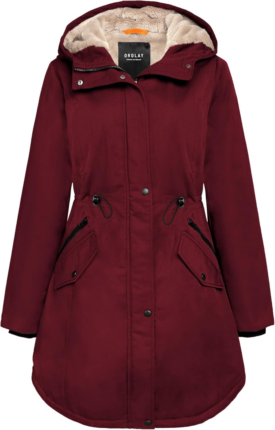 Orolay Women's Thicken Fleece Lined Parka Winter Coat Review