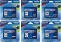 Brother Genuine P-touch TZe-141 Laminated Tape 6-Pack for Labels