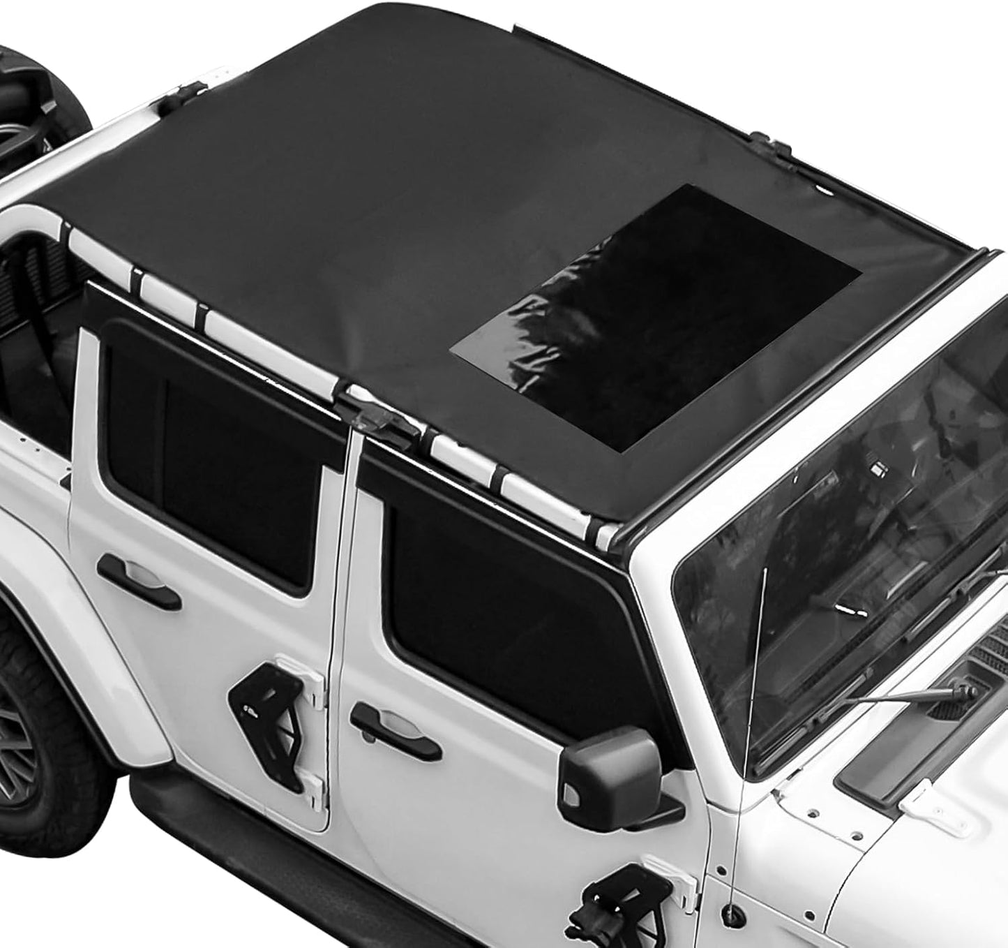 Waterproof Sun Shade Top Cover for Wrangler JLU 4-Door 2018-2025
