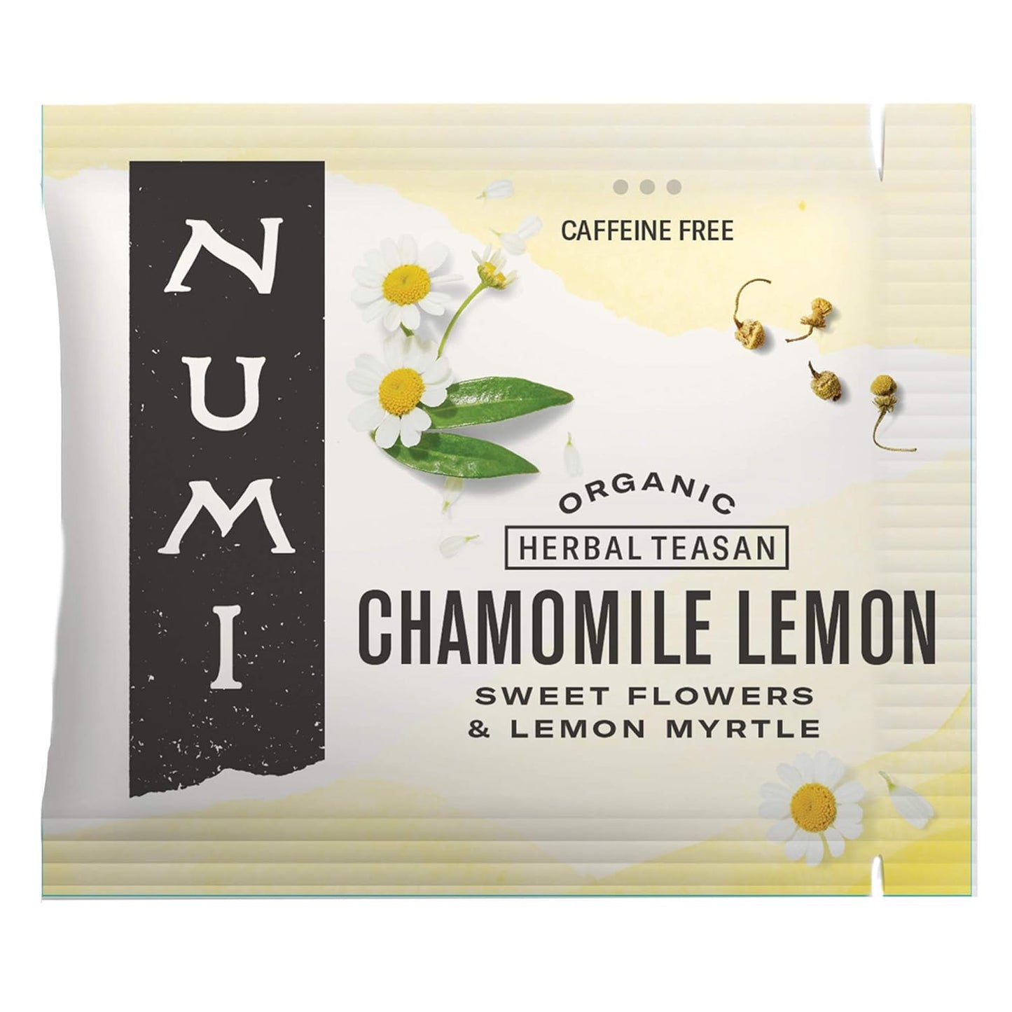 Numi Organic Chamomile Lemon Tea Bags for Herbal Bliss