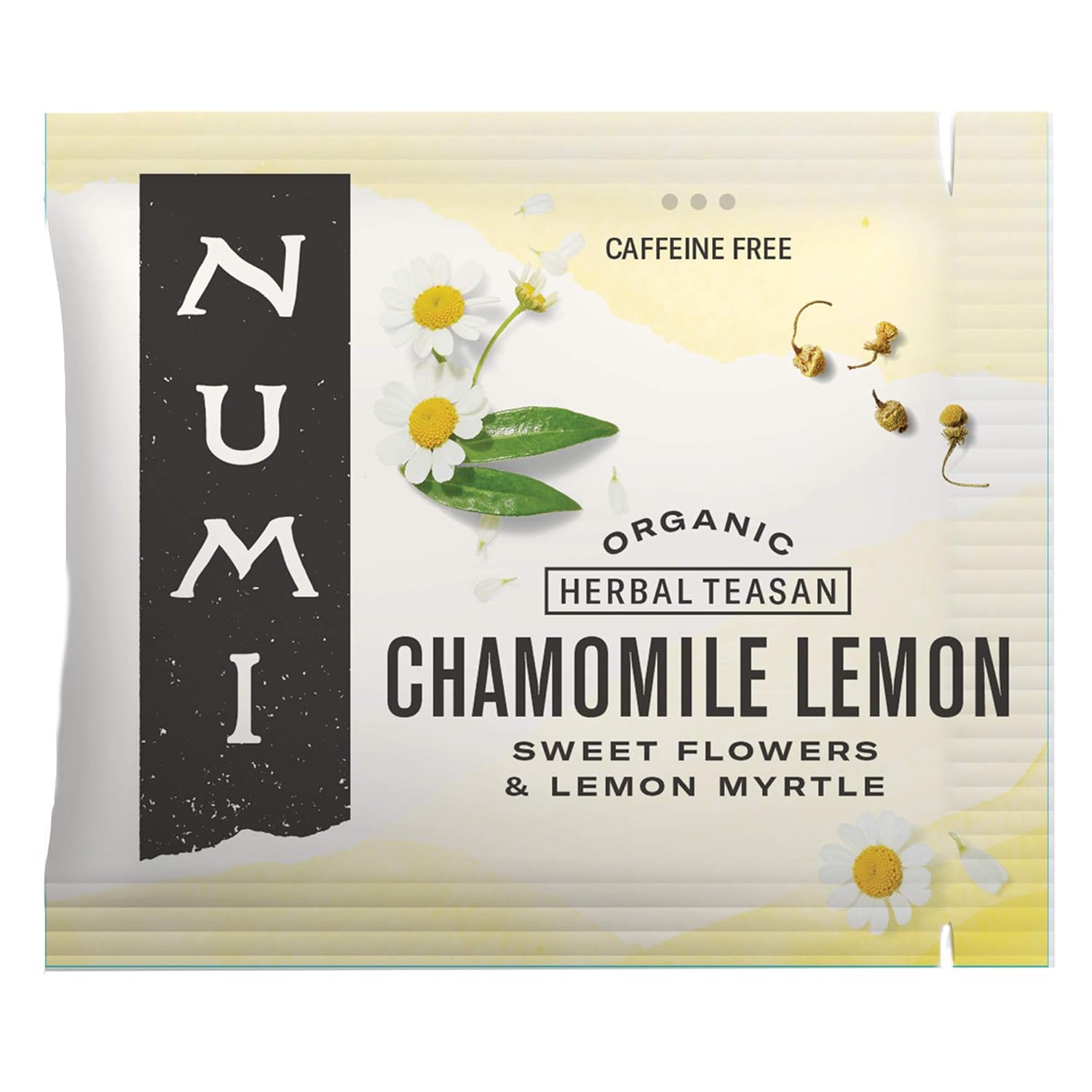 Numi Organic Chamomile Lemon Tea Bags for Herbal Bliss