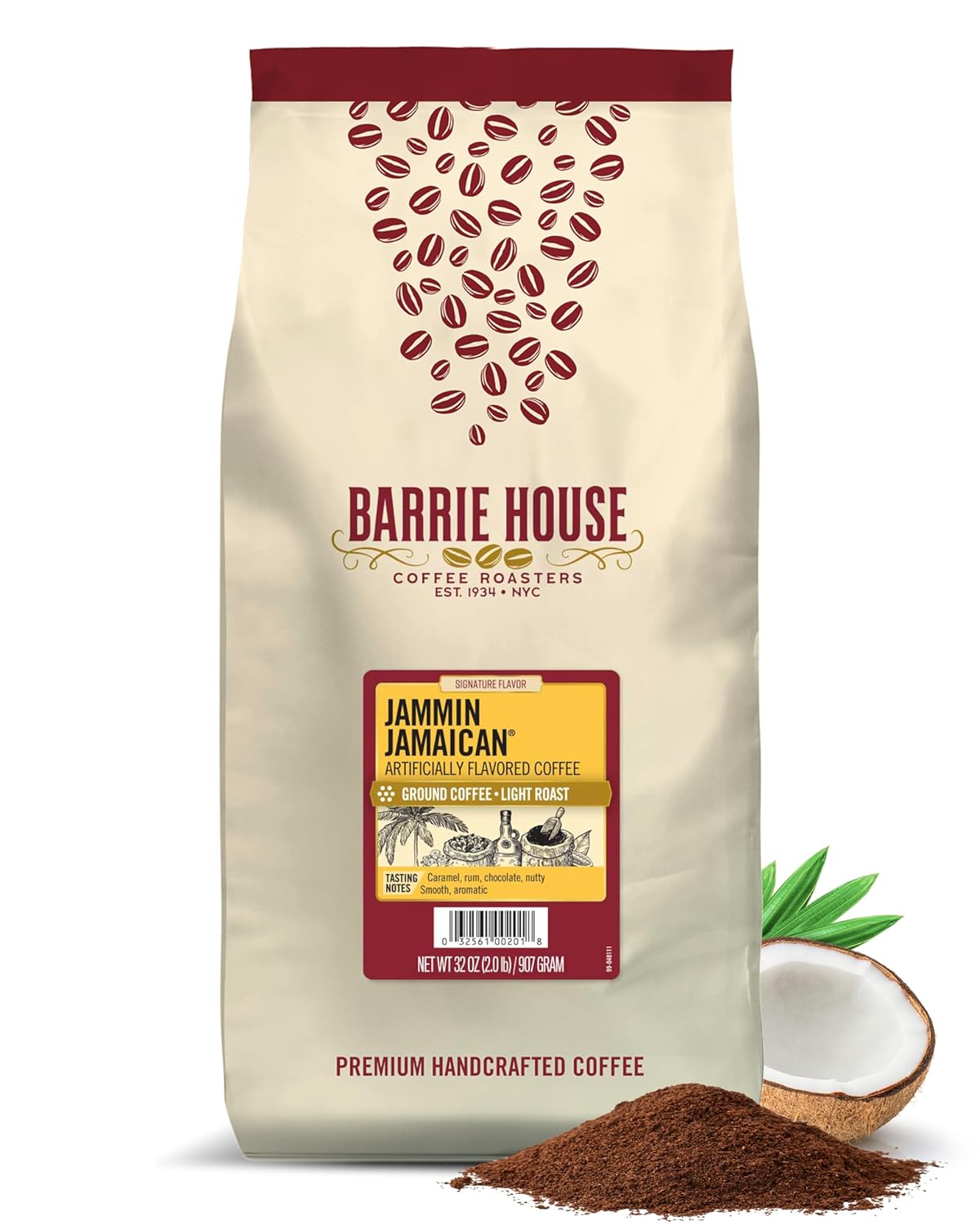 Barrie House Jammin Jamaican Ground Coffee | Bold Flavor Boost