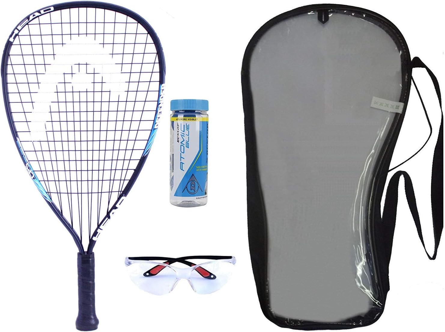 Deluxe Racquetball Starter Kit with CPS Defender Racquet