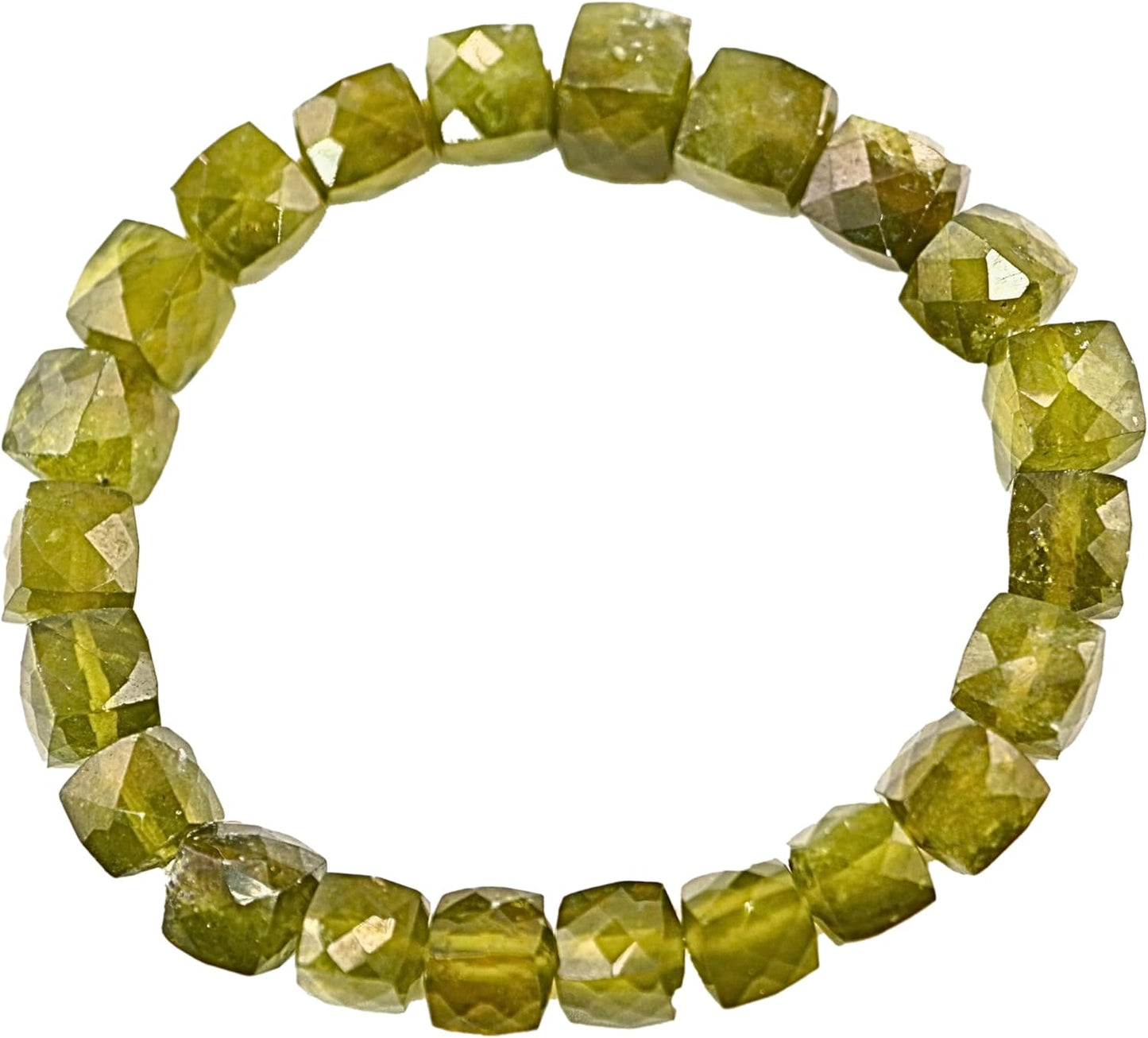 Healing Crystal Handmade Lapis Beads Stretch Bracelet for Women