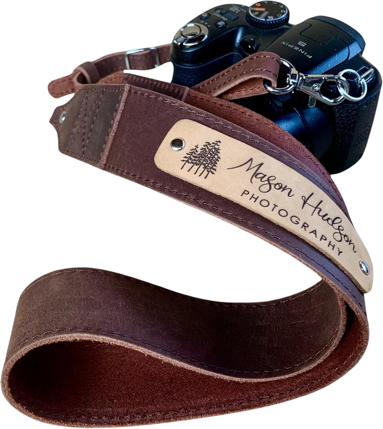 Adjustable Personalized Leather Camera Strap for All Cameras