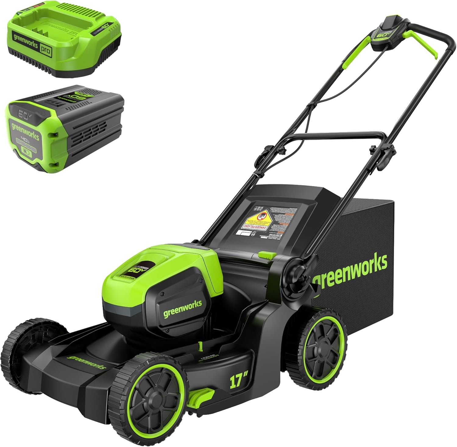 Greenworks 60V 17in Brushless Cordless Push Lawn Mower Review