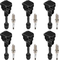 Ignition Coil Pack UF349 and Iridium Spark Plug 6376 Set - Reliable