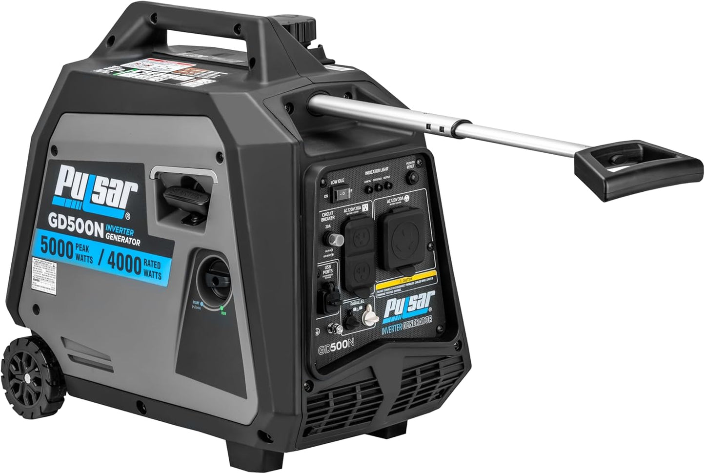 Pulsar GD500N 5000W Portable Super-Quiet Inverter Generator
