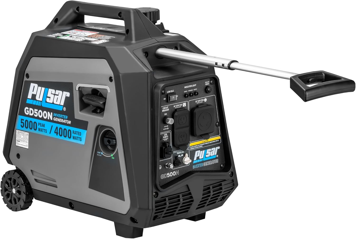 Pulsar GD500N 5000W Portable Super-Quiet Inverter Generator