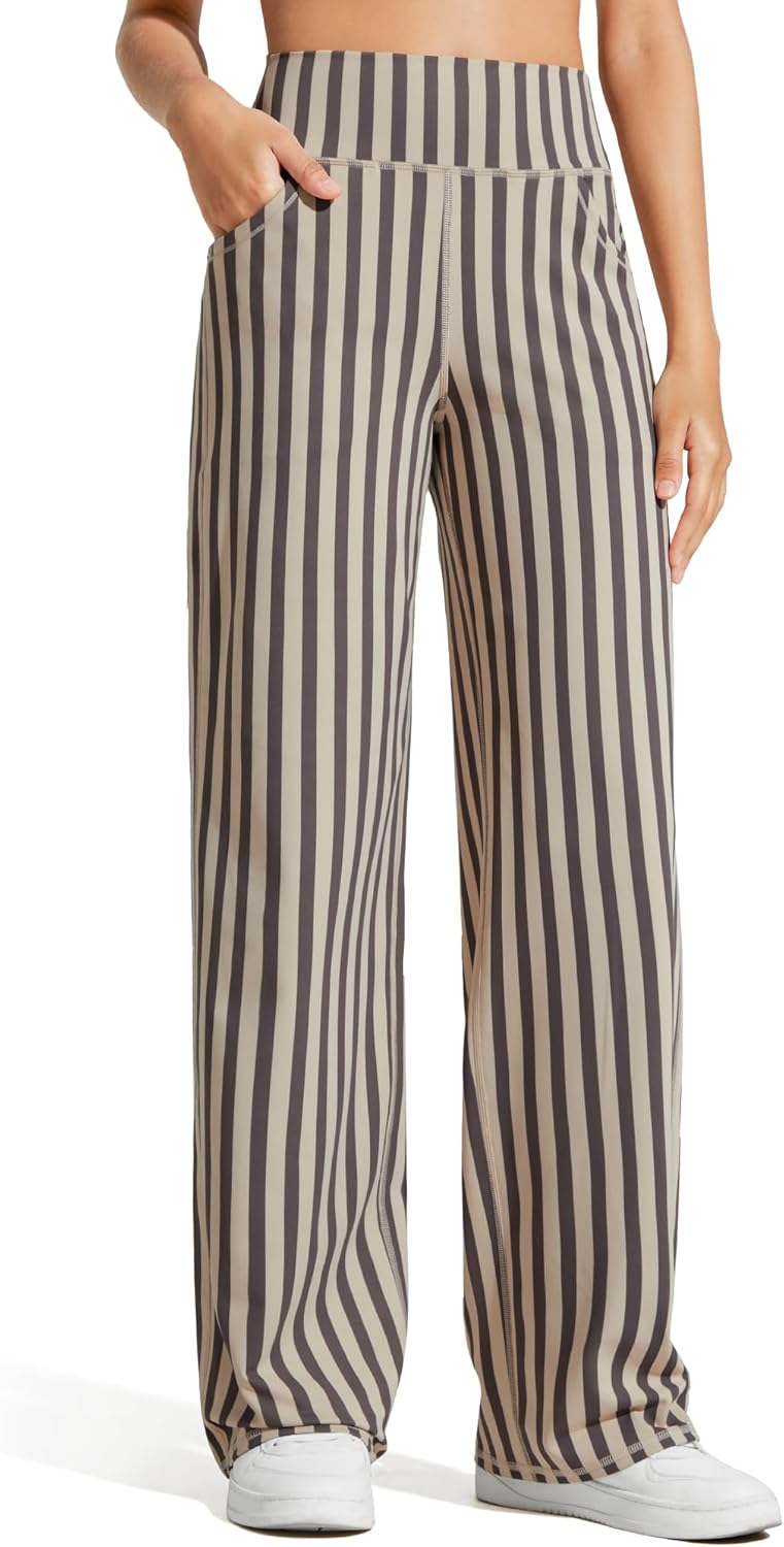 Promover Wide Leg Pants for Women - Comfortable Yoga Pants