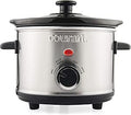 Mini Slow Cooker Crock 1.6 Quart - Compact Countertop Slow Cooker