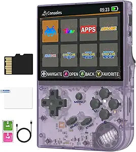 RG35XX Handheld Game Console with 6800+ Classic Games Experience
