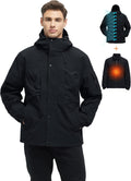 Men's 3 in 1 Winter Coat - Versatile Waterproof Ski Jacket