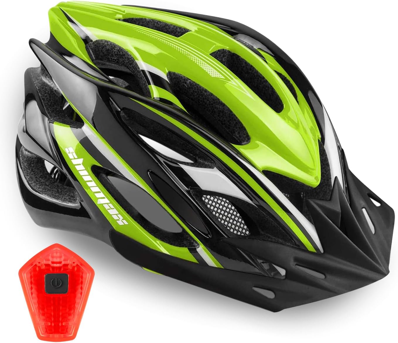 Shinmax Bike Helmet for Men and Women with Rear Light Feature