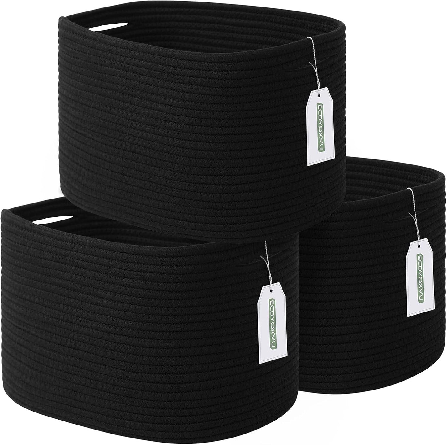 Cotton Rope Storage Basket for Stylish Home Organization