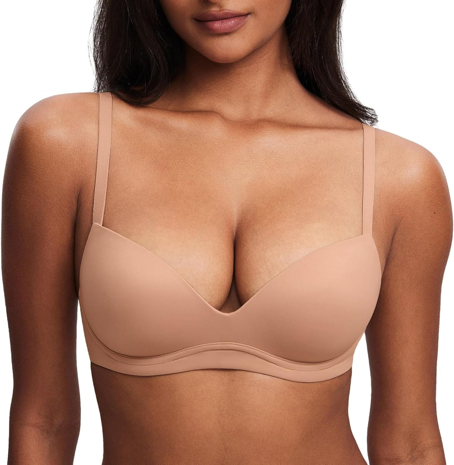 DOBREVA Women's Push Up Bra No Underwire for Ultimate Comfort