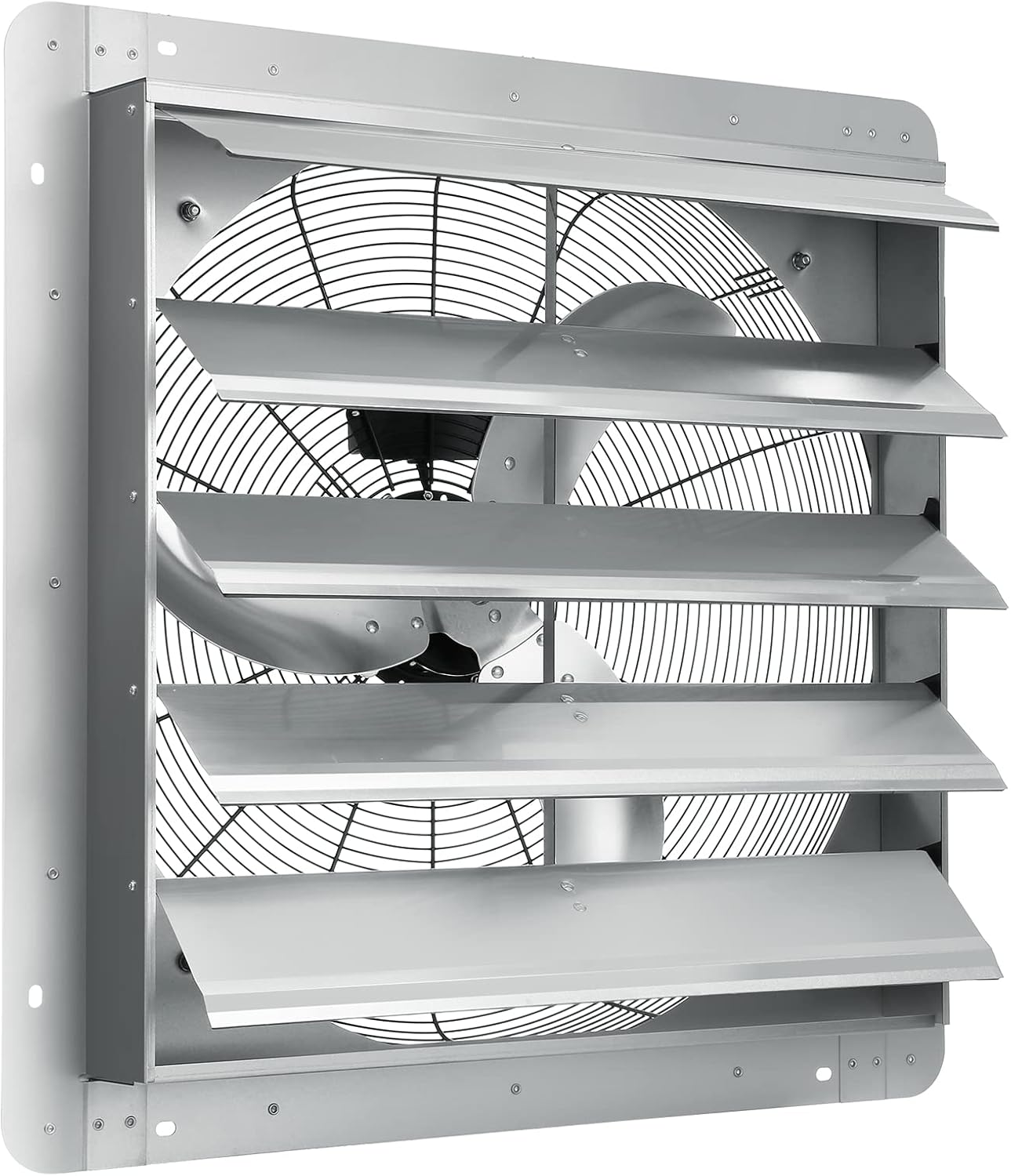 High-Speed 24 Inch Shutter Exhaust Fan for Ventilation Needs