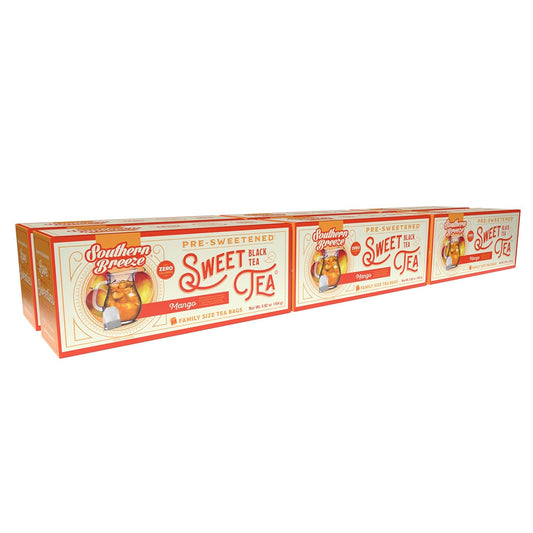 Southern Breeze Hot Brew Sweet Tea with Mango Flavor and Zero Sugar