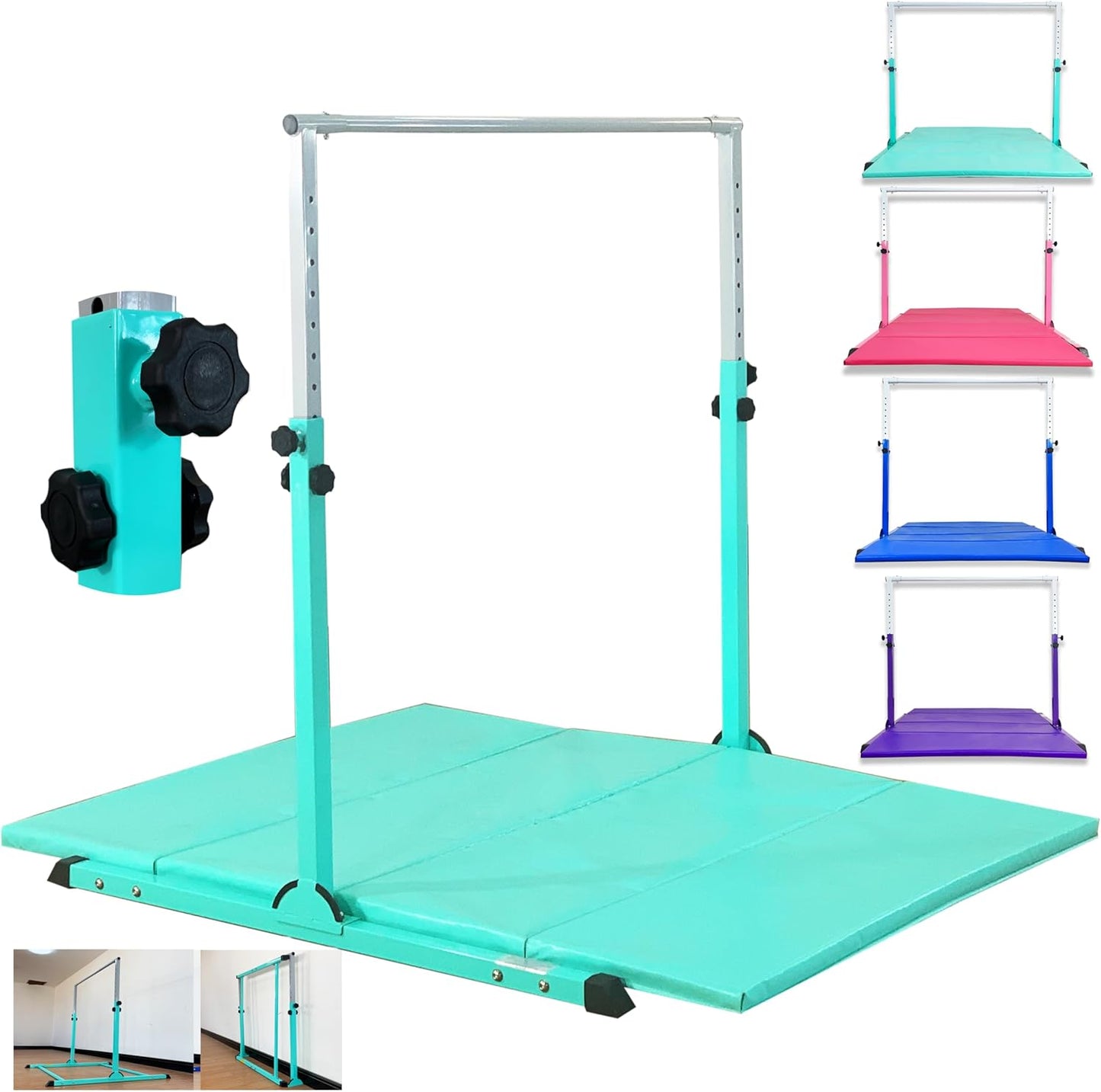 Gymnastic Bar for Kids Training Equipment - Adjustable Kip Bar