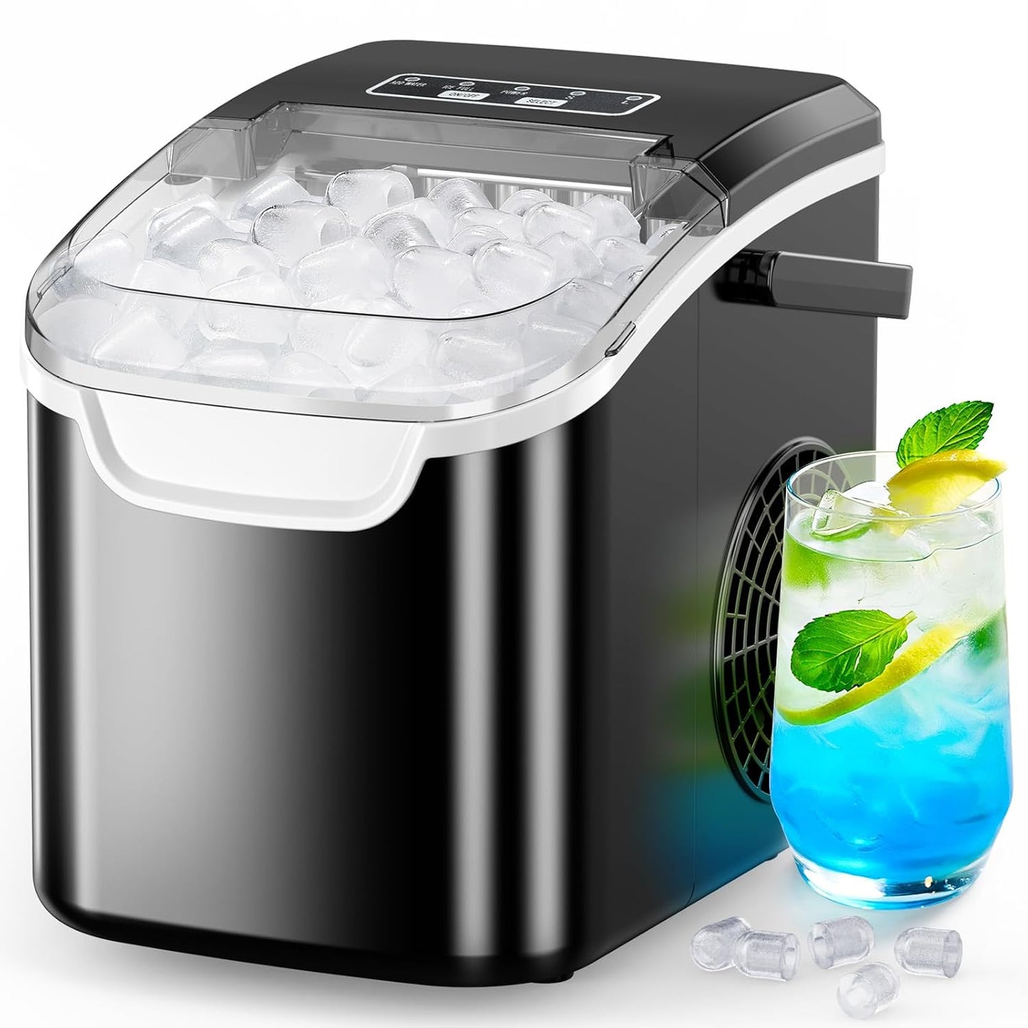 COWSAR Ice Maker Countertop - Quick, Portable, and Efficient