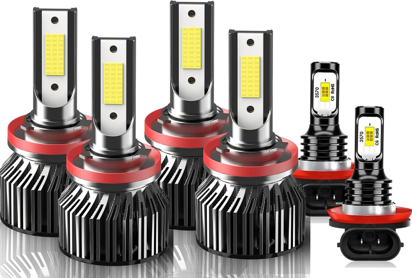 High Brightness H11 H8 Bulbs for Nissan Altima 2007-2018