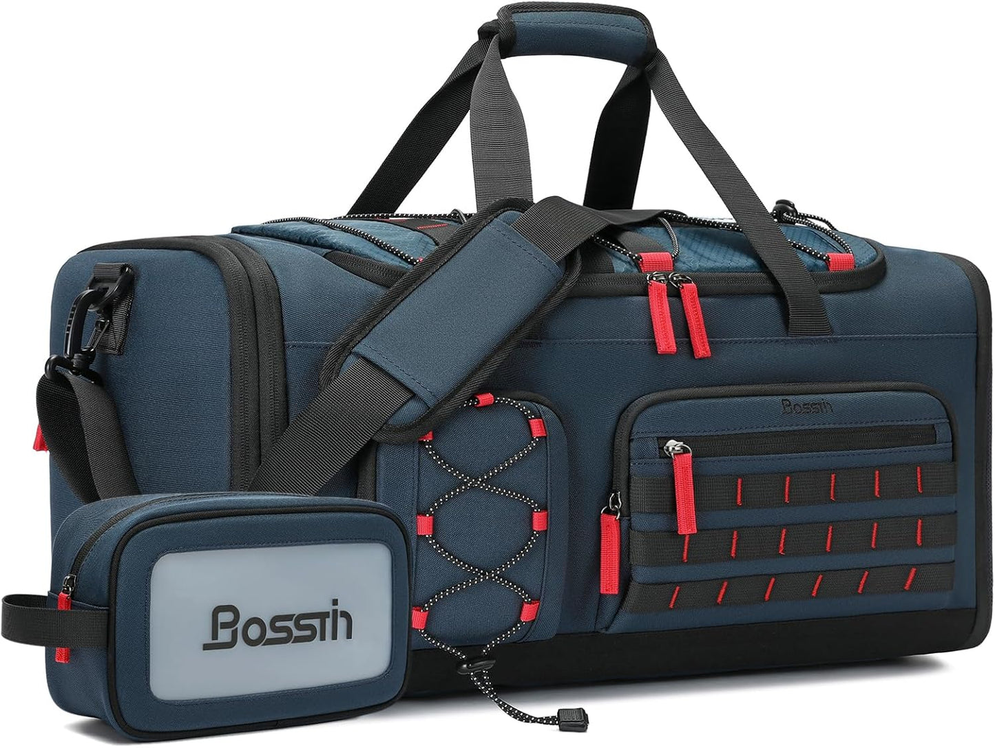 Versatile 45L Gym Bag with Shoe Compartment for Travel