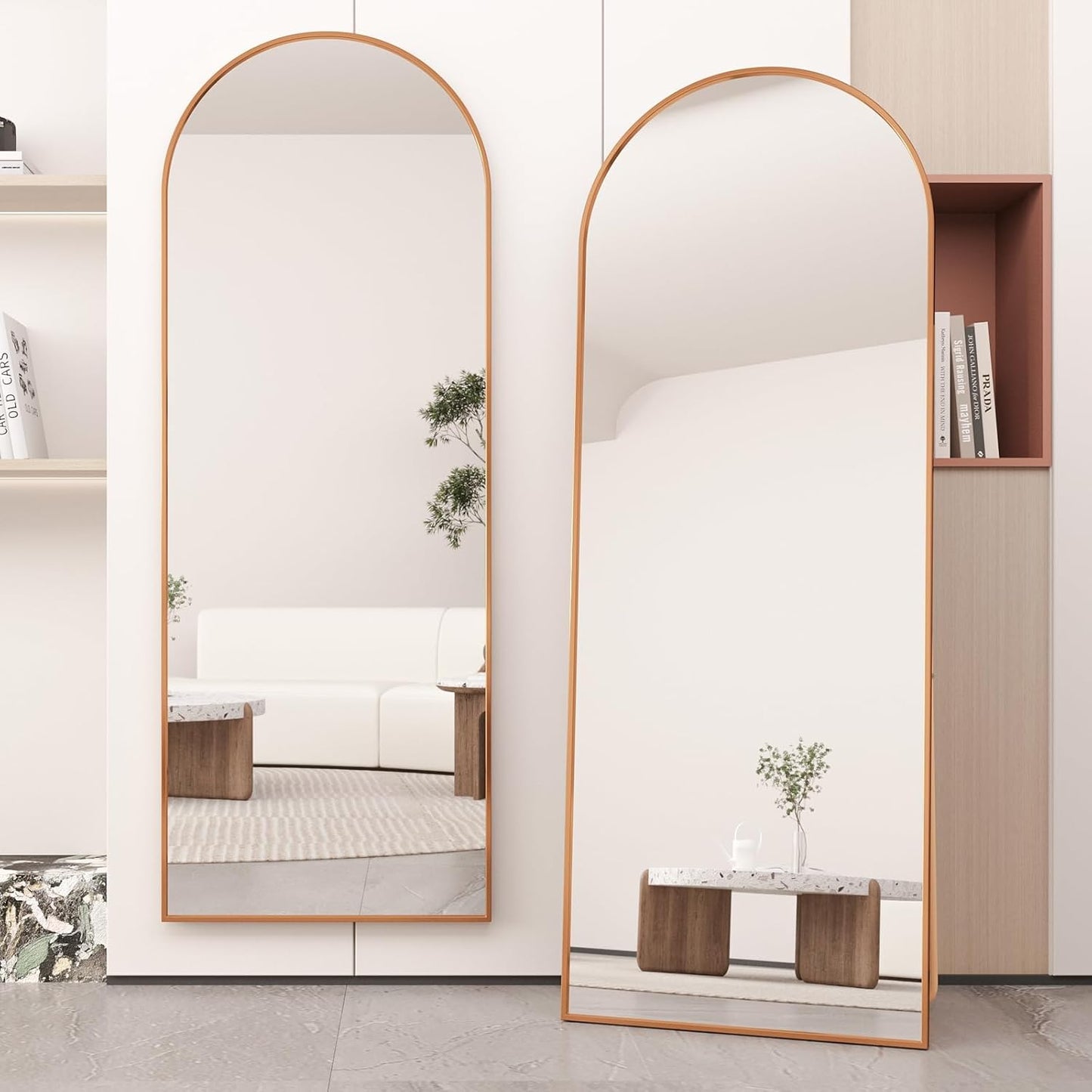 Beauty4U Arched Full Length Mirror for Bedroom or Dressing