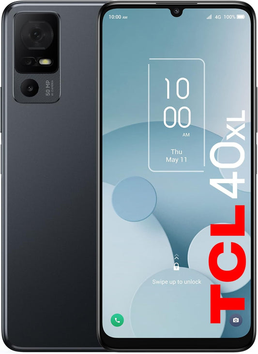 TCL 40XL Unlocked Cell Phone with 6.75 inch Display and 50MP Camera
