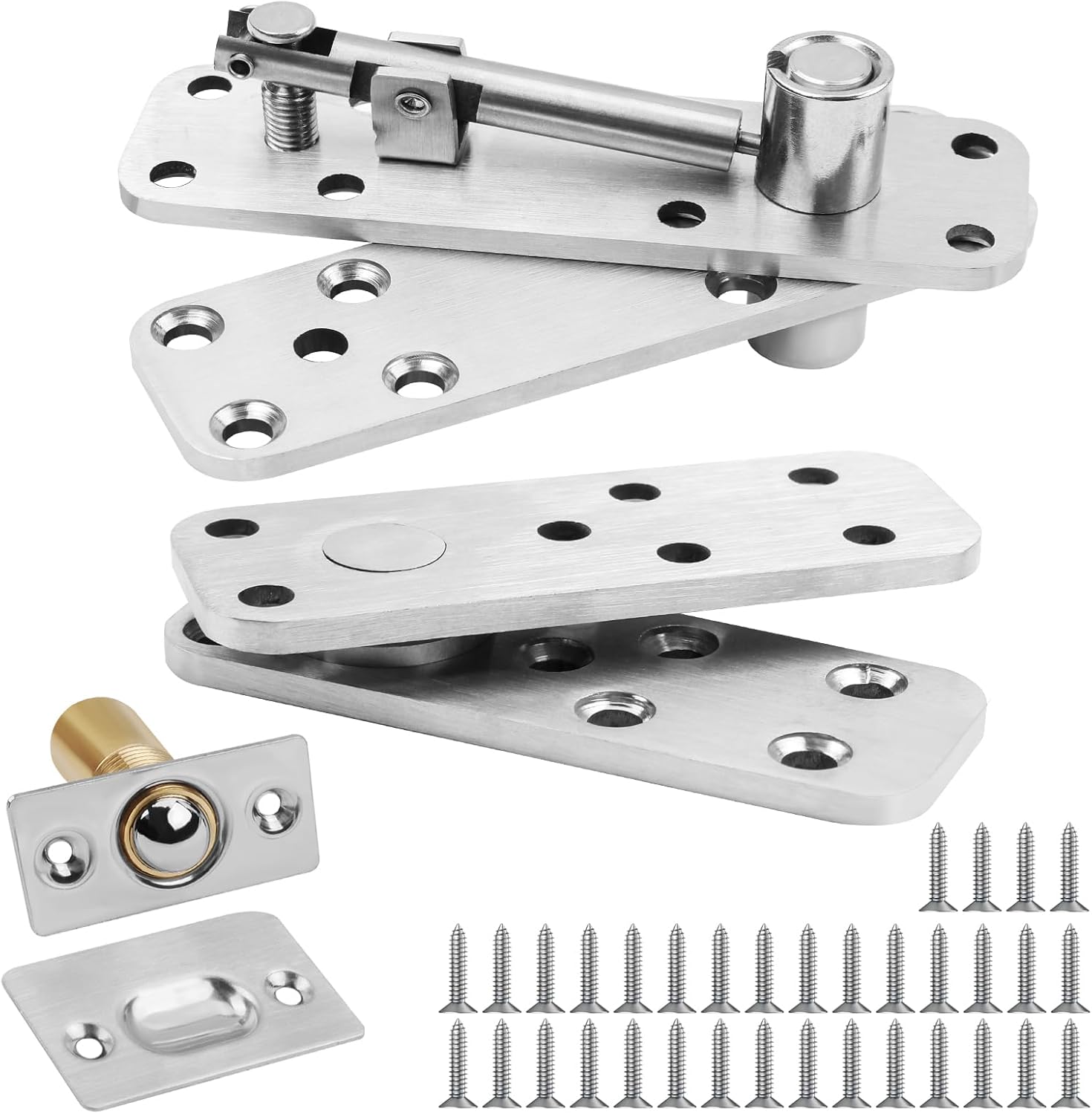 Heavy Duty Pivot Hinge for Hidden Doors - 570 lbs Load Capacity