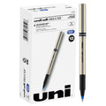Uni-ball Deluxe Rollerball Pen, 12 Blue 0.7mm - Smooth Everyday