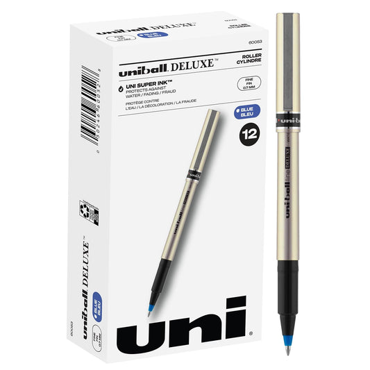 Uni-ball Deluxe Rollerball Pen Set for Smooth Writing Needs