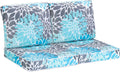 Tufted Outdoor Cushion Pillow Set for Deep Seat Chairs by JMGBird