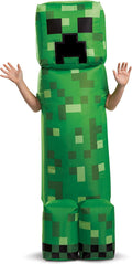 Minecraft Creeper Inflatable Child Costume - Easy Inflate Fun