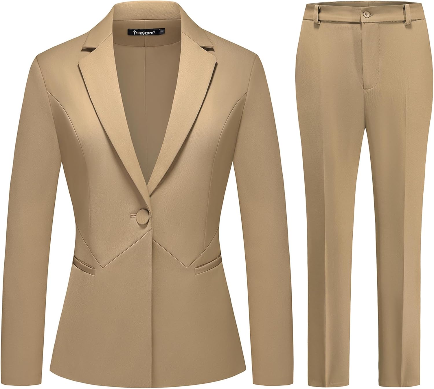Women's Business Suits for Work Professional 2 Piece Slim Fit
