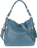 YALUXE Genuine Leather Hobo Shoulder Bag - Versatile Everyday Carry
