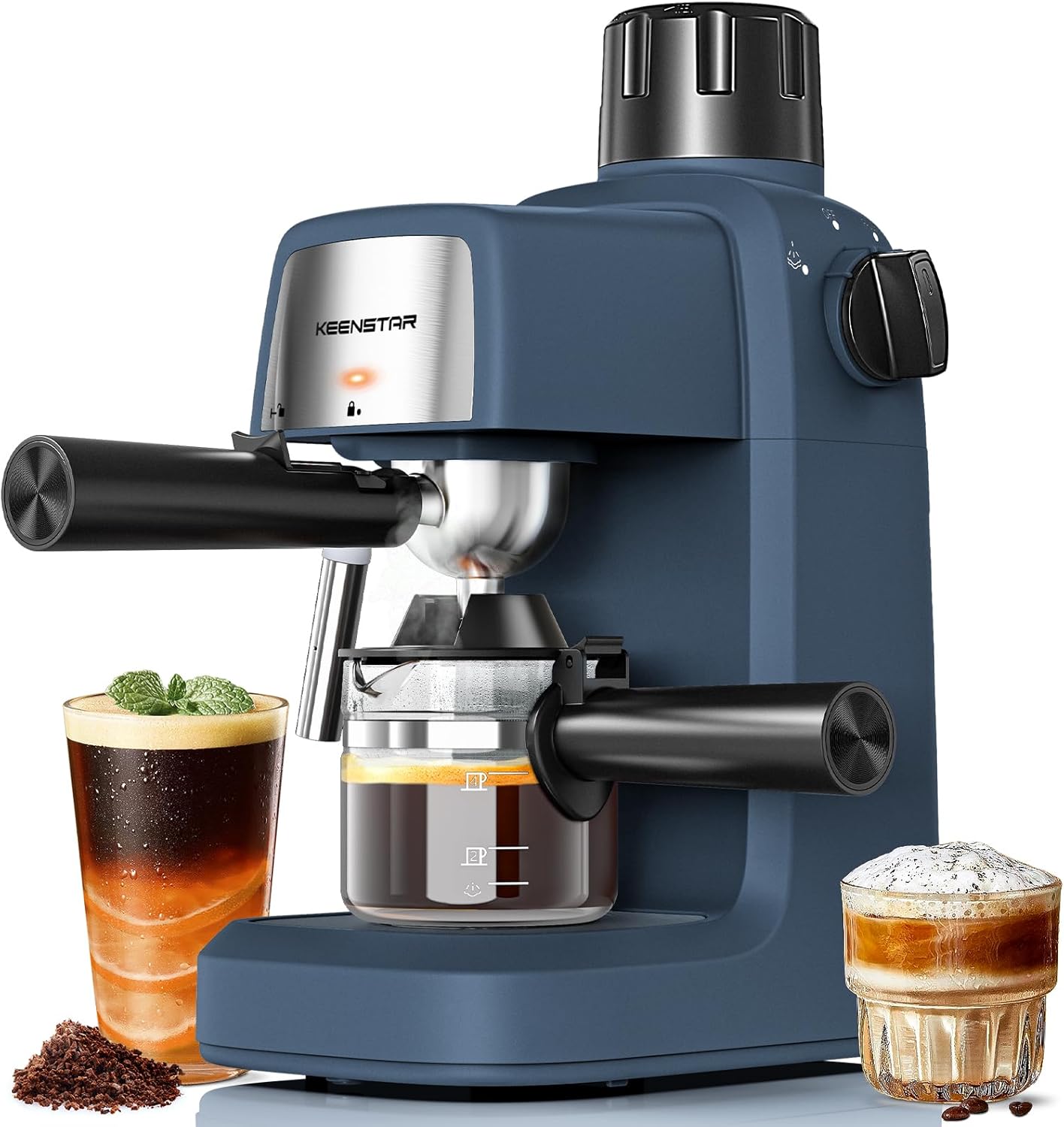 3.5Bar Espresso Machine with Milk Frother for Coffee Lovers
