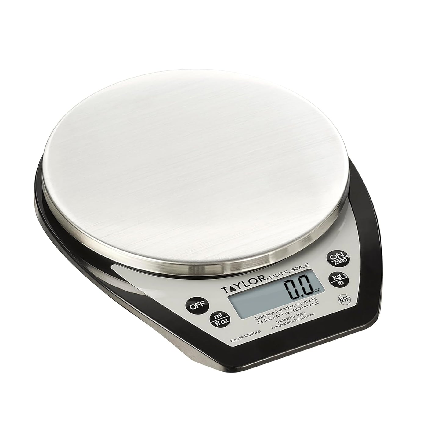 Taylor 1020NFS Compact Digital Scale for Precise Weight Control