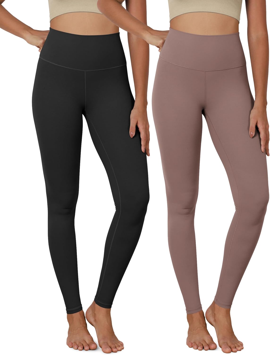 Buttery Soft High Waist Yoga Leggings for Women - 28ft Inseam