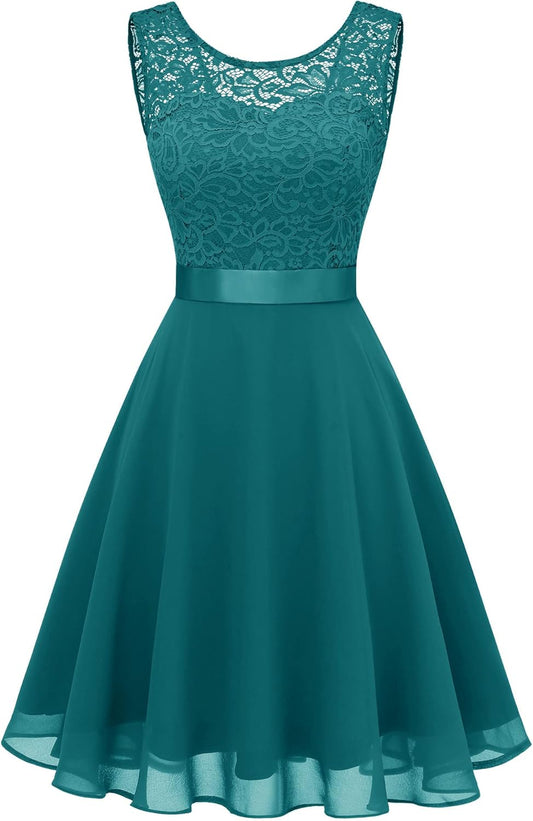BeryLove Women's Short Homecoming Dresses for Teens Sleeveless