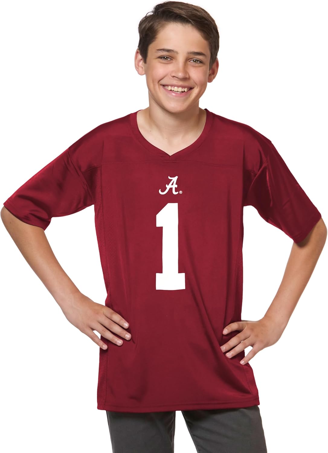 NCAA Touchdown Pass Youth Boys Football Jersey for Gametime Fun