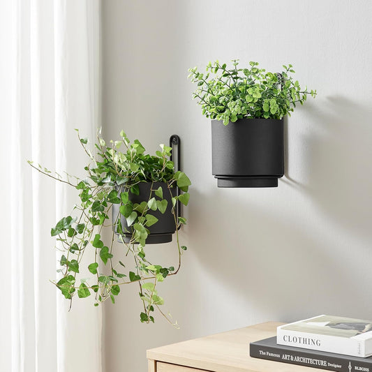 2 Pcs Wall Mounted Hanging Planter Vase for Indoor Plants
