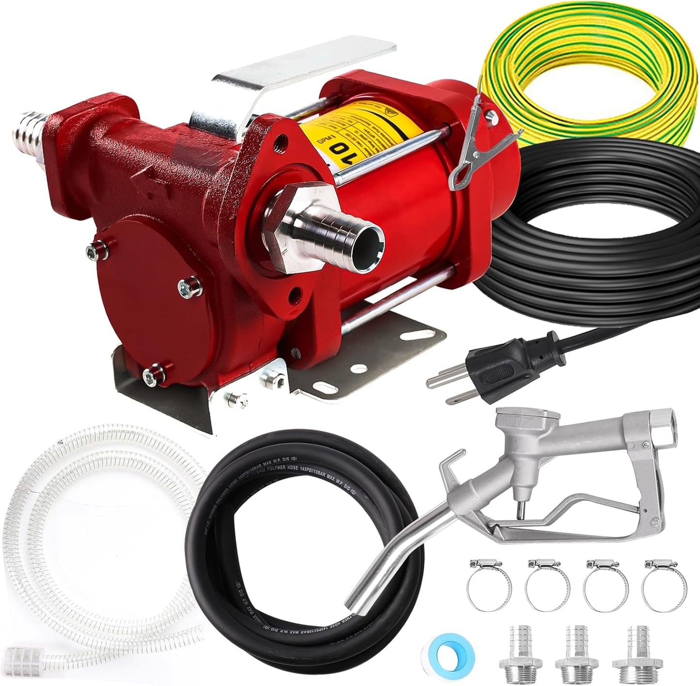 110V Automatic Gasoline Fuel Transfer Pump for Easy Fueling